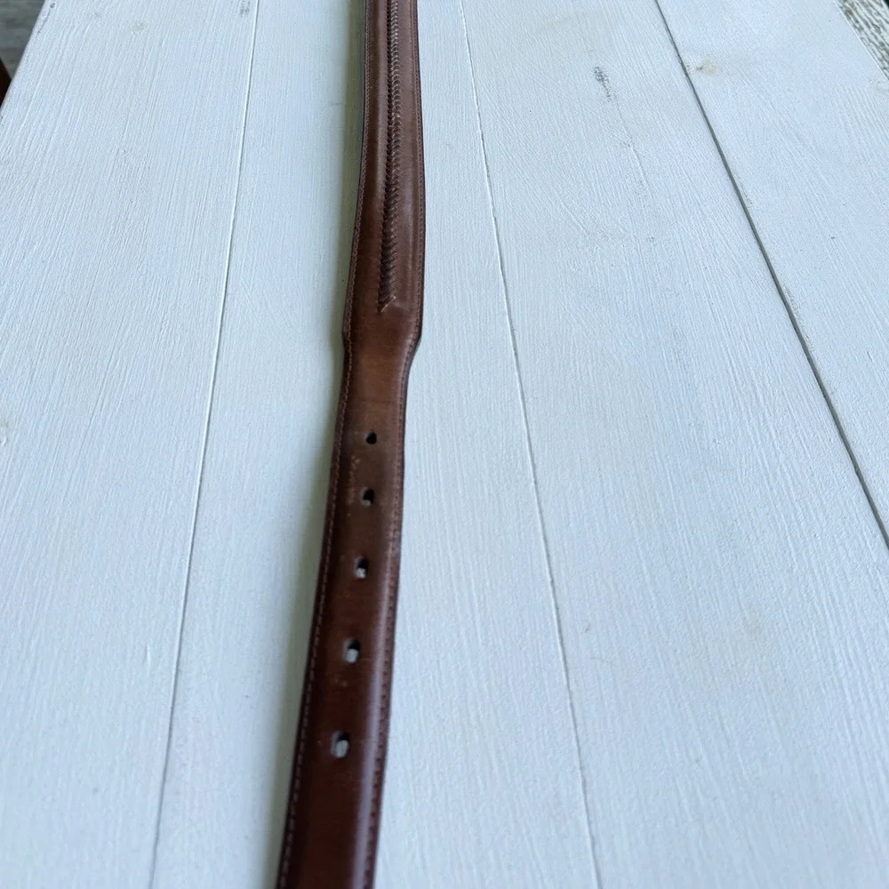 Nocona Belt Co Mens Brown Leather Western Belt Size 38 N2417202
